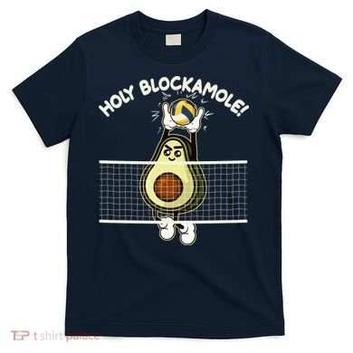 Funny Holy Blockamole Avocado Volleyball T-Shirt