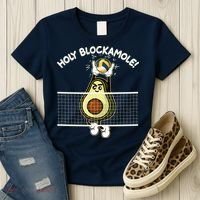 Funny Holy Blockamole Avocado Volleyball Women's T-Shirt thumb 3