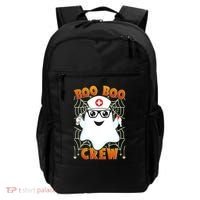 Funny Halloween Boo Boo Crew Ghost Nurse Backpack thumb 0
