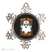 Funny Halloween Boo Boo Crew Ghost Nurse Ornament thumb 0
