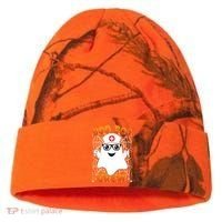 Funny Halloween Boo Boo Crew Ghost Nurse Kati Licensed 12" Camo Cuffed Beanie thumb 0