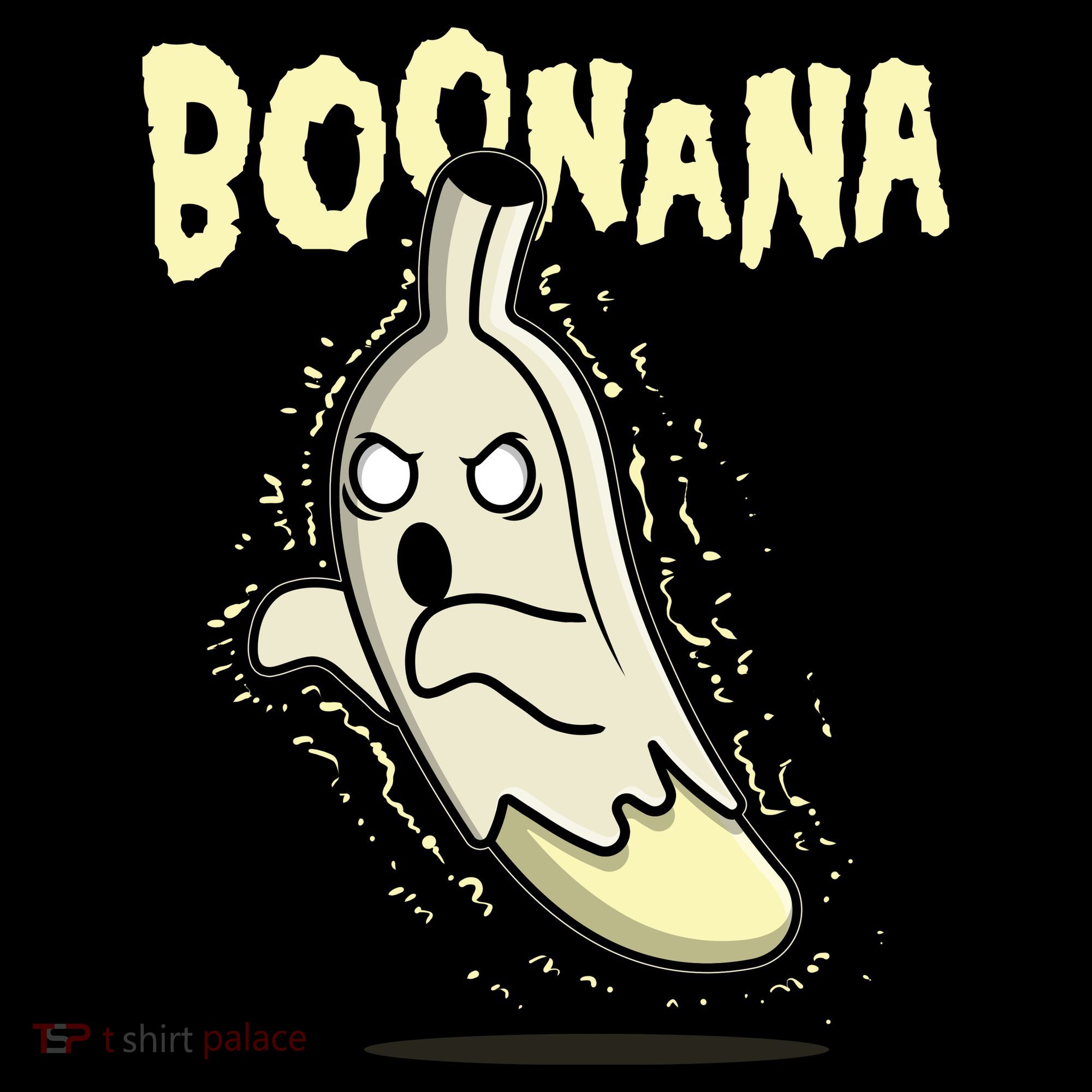 Funny Halloween Boonana Ghost Banana Ornament