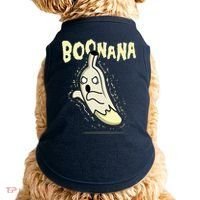 Funny Halloween Boonana Ghost Banana Doggie Tank thumb 0