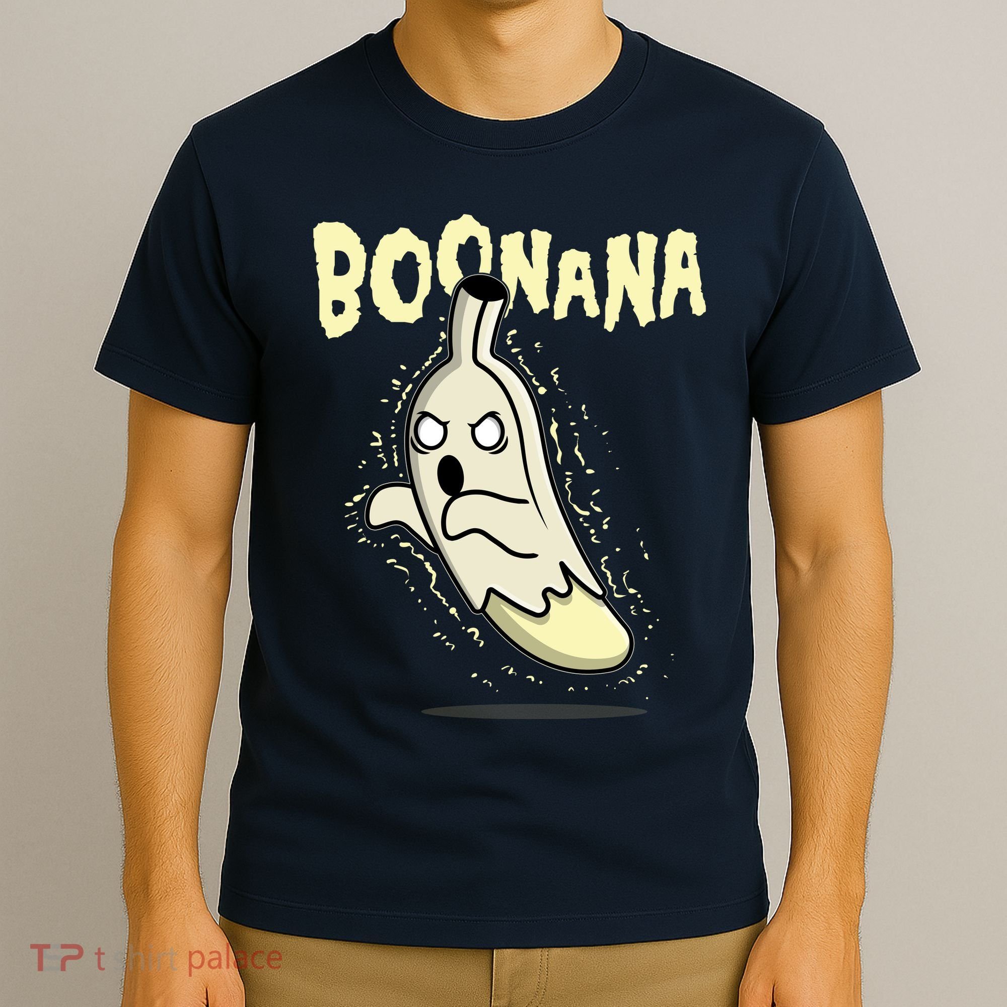 Funny Halloween Boonana Ghost Banana T-Shirt