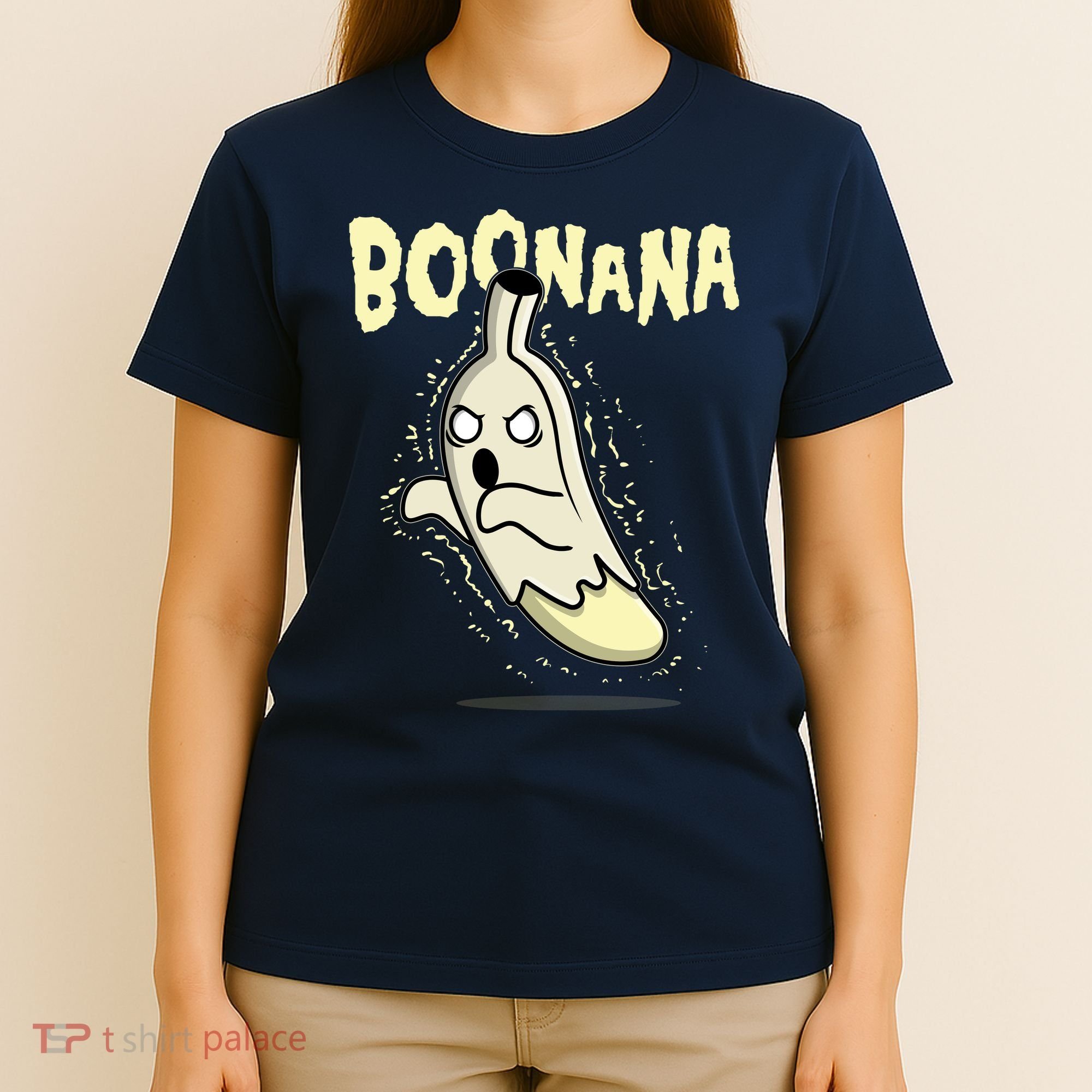 Funny Halloween Boonana Ghost Banana T-Shirt