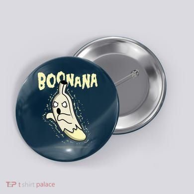 Funny Halloween Boonana Ghost Banana Button