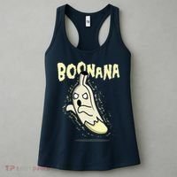 Funny Halloween Boonana Ghost Banana Women's Tank Top thumb 3