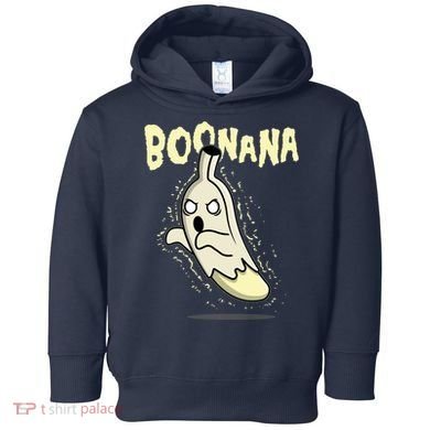 Funny Halloween Boonana Ghost Banana Toddler Hoodie
