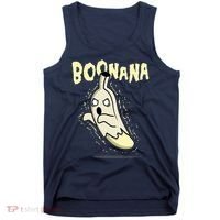 Funny Halloween Boonana Ghost Banana Tank Top thumb 0