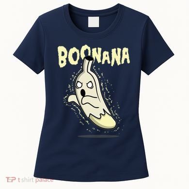 Funny Halloween Boonana Ghost Banana Women's T-Shirt