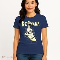 Funny Halloween Boonana Ghost Banana Women's T-Shirt thumb 4