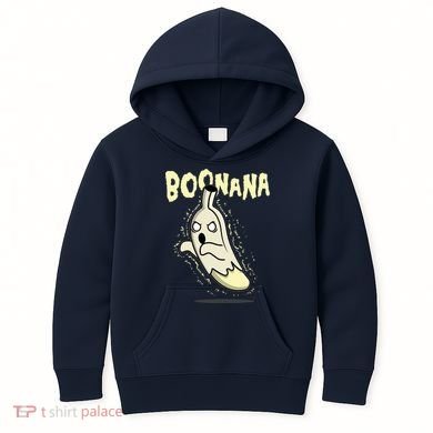 Funny Halloween Boonana Ghost Banana Kids Hoodie