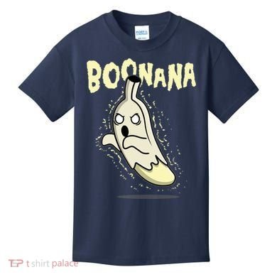 Funny Halloween Boonana Ghost Banana Kids T-Shirt