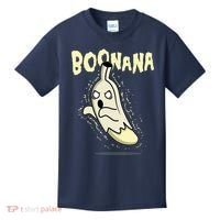 Funny Halloween Boonana Ghost Banana Kids T-Shirt thumb 0