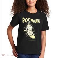 Funny Halloween Boonana Ghost Banana Kids T-Shirt thumb 2