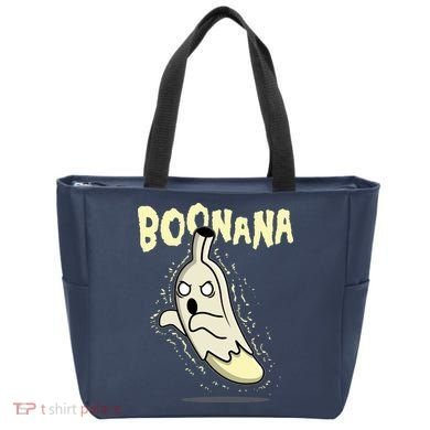 Funny Halloween Boonana Ghost Banana Tote Bag
