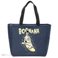 Funny Halloween Boonana Ghost Banana Tote Bag thumb 0