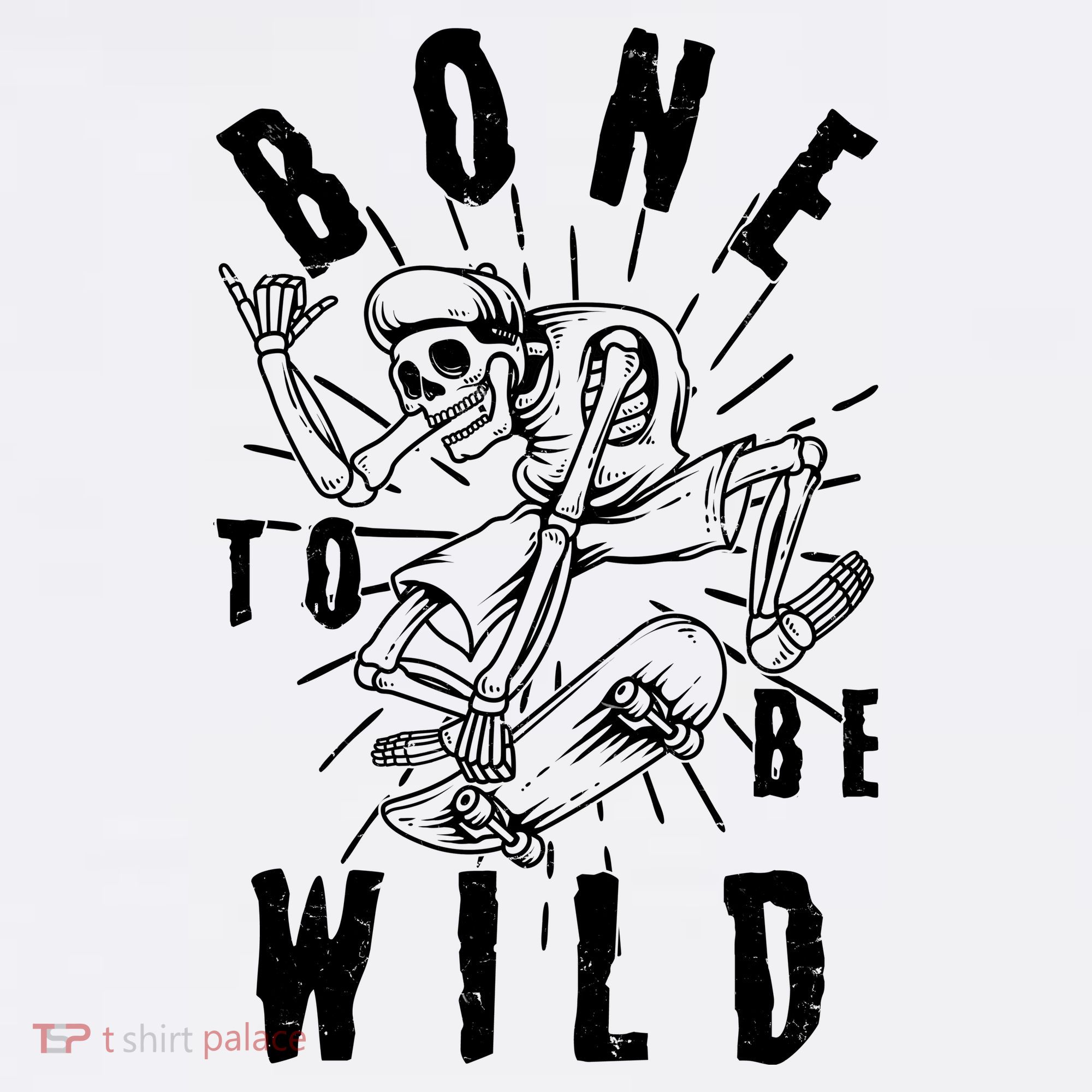 Funny Halloween Bone To Be Wild Skateboarding Skeleton Visor