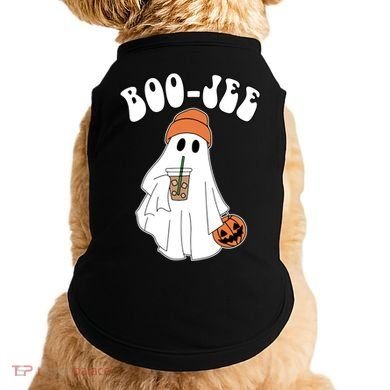 Funny Halloween Boo Jee Ghost Ing Coffee Cool Gift Doggie Tank