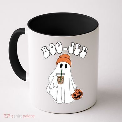 Funny Halloween Boo Jee Ghost Ing Coffee Cool Gift Coffee Mug