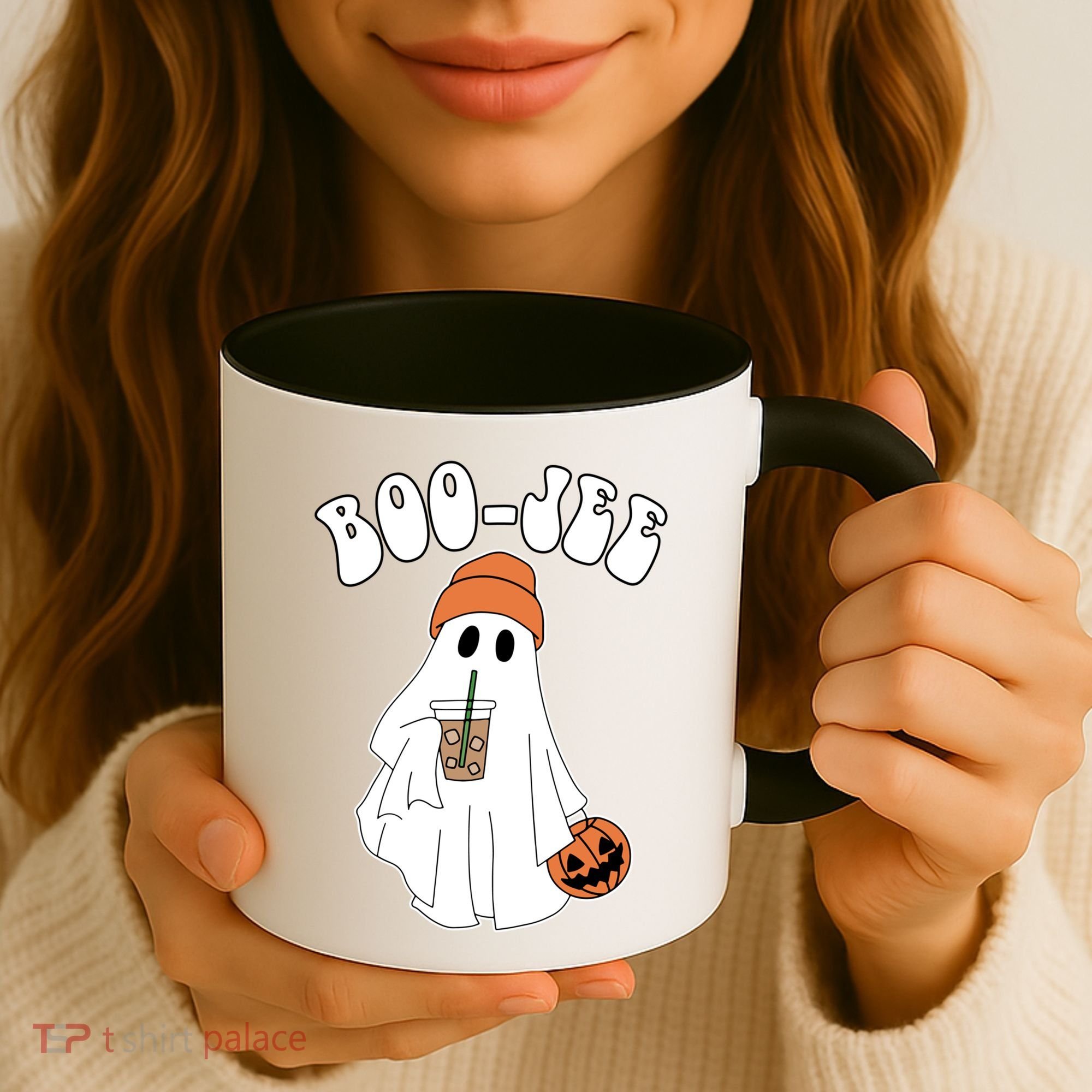 Funny Halloween Boo Jee Ghost Ing Coffee Cool Gift Coffee Mug