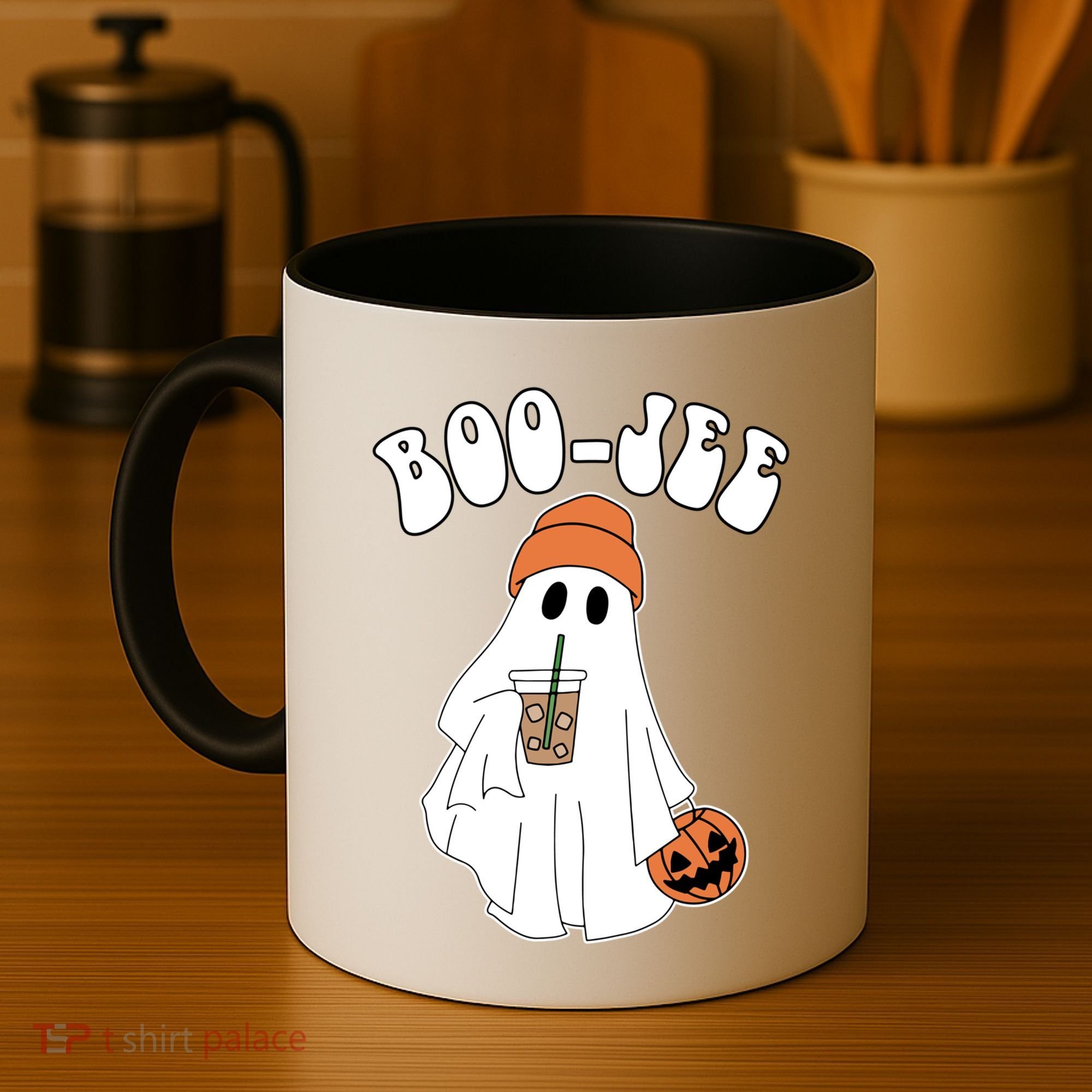 Funny Halloween Boo Jee Ghost Ing Coffee Cool Gift Coffee Mug