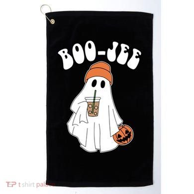 Funny Halloween Boo Jee Ghost Ing Coffee Cool Gift Golf Towel