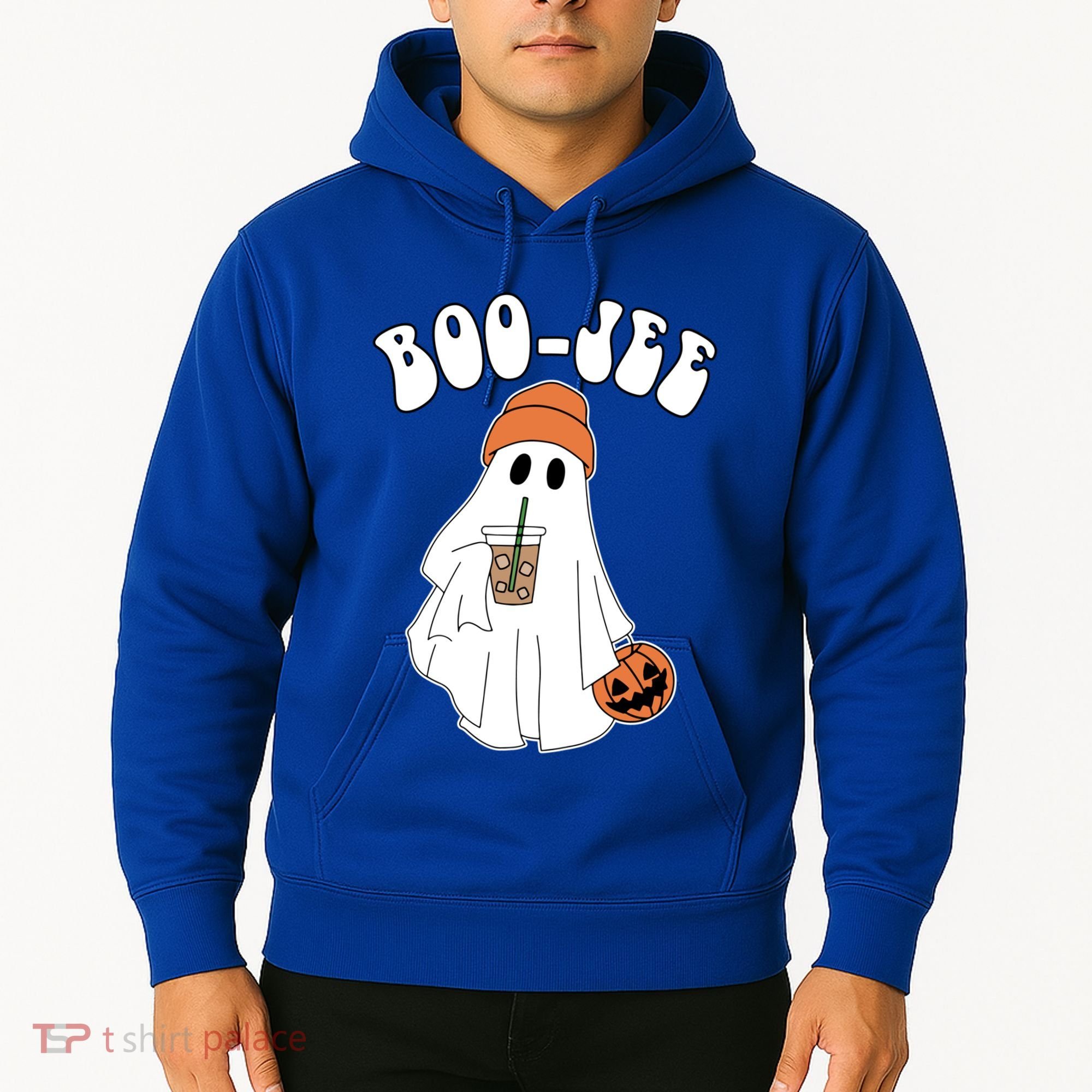 Funny Halloween Boo Jee Ghost Ing Coffee Cool Gift Hoodie