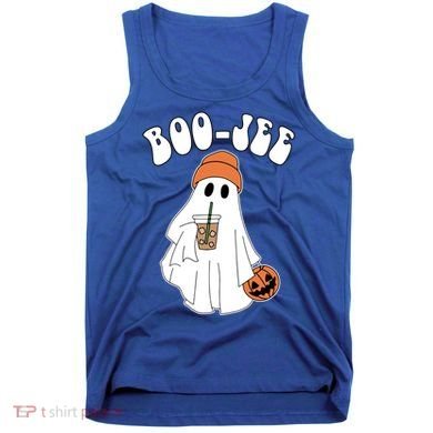 Funny Halloween Boo Jee Ghost Ing Coffee Cool Gift Tank Top