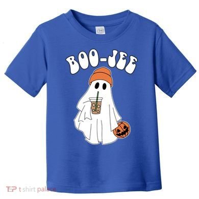 Funny Halloween Boo Jee Ghost Ing Coffee Cool Gift Toddler T-Shirt