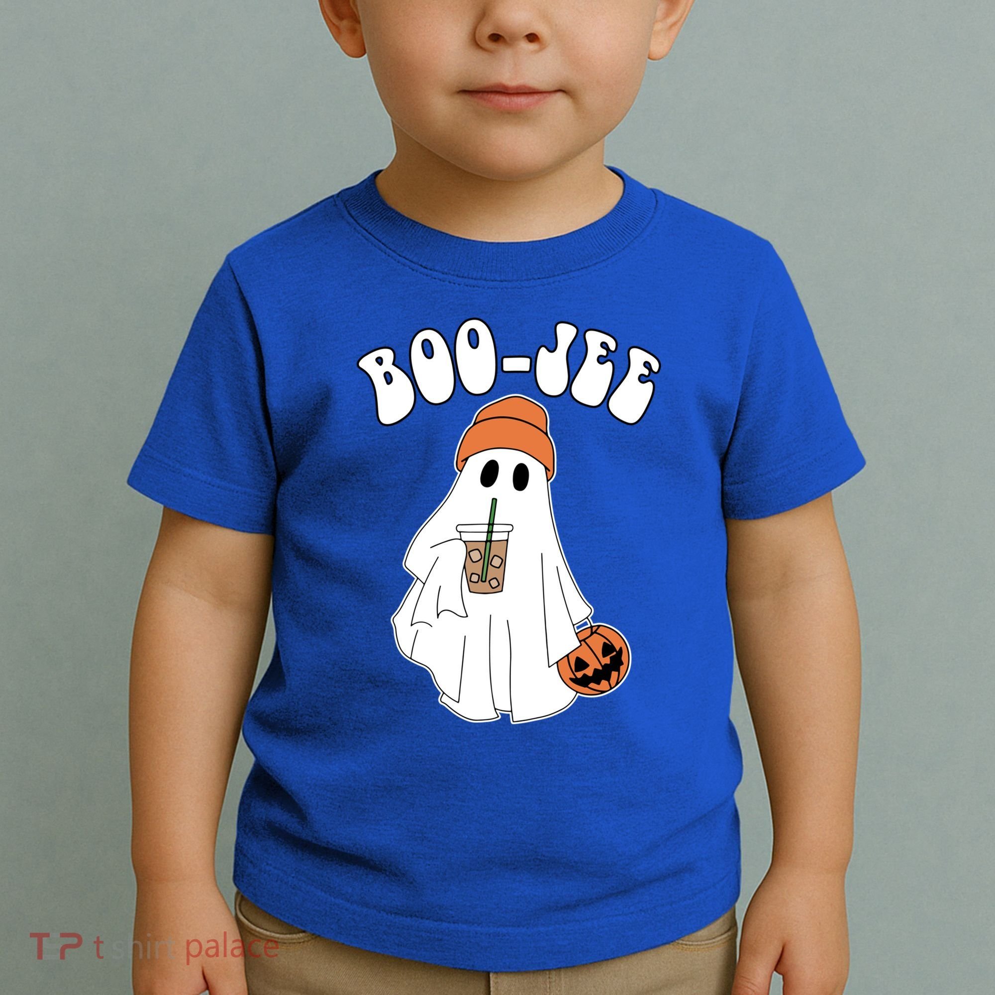 Funny Halloween Boo Jee Ghost Ing Coffee Cool Gift Toddler T-Shirt