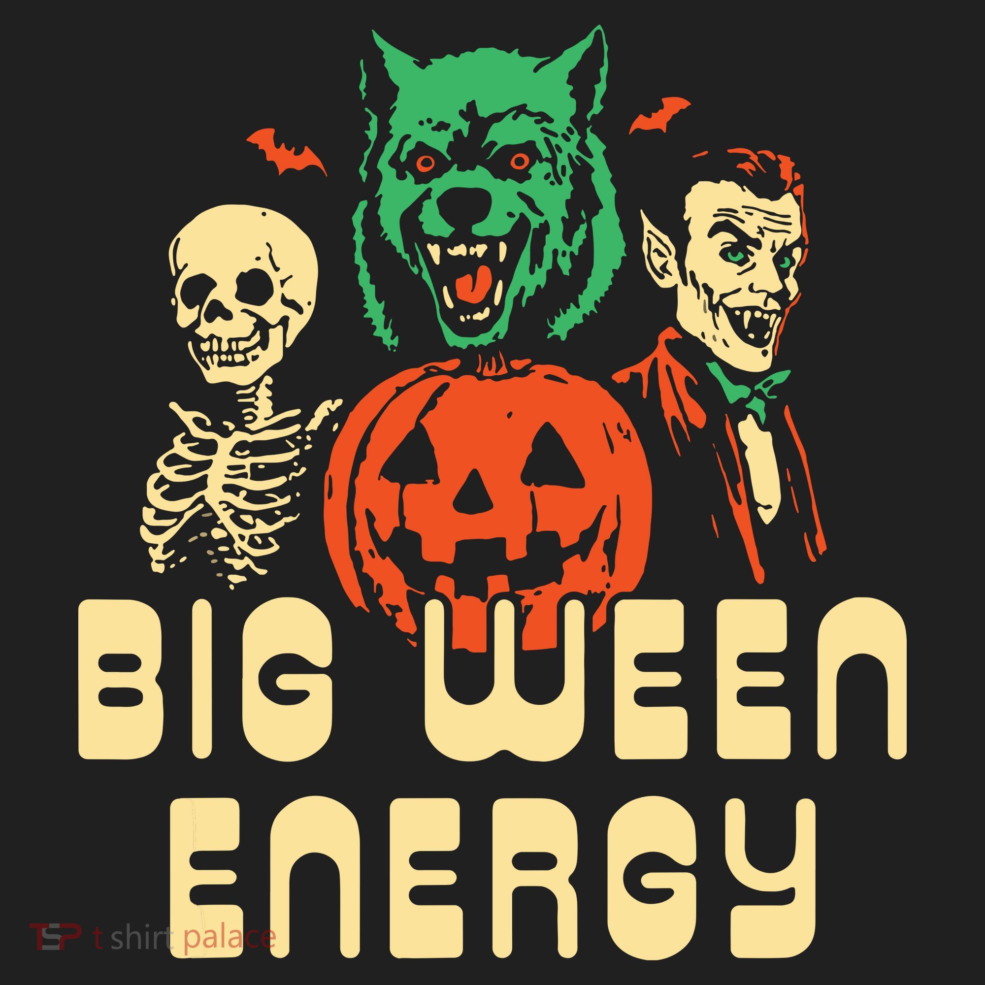 Funny Halloween Big Ween Energy Women's Sweatshirt