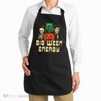 Funny Halloween Big Ween Energy Apron thumb 2