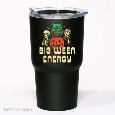 Funny Halloween Big Ween Energy Tumbler