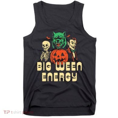 Funny Halloween Big Ween Energy Tank Top