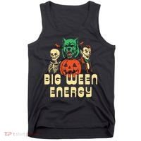 Funny Halloween Big Ween Energy Tank Top thumb 0