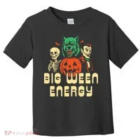 Funny Halloween Big Ween Energy Toddler T-Shirt thumb 0