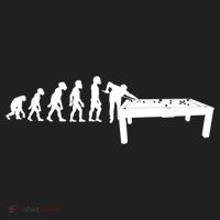 Funny Human Billiards Evolution 8 Ball Pool Cue Stick Player Meaningful Gift Women's Sweatshirt thumb 2