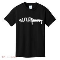 Funny Human Billiards Evolution 8 Ball Pool Cue Stick Player Meaningful Gift Kids T-Shirt thumb 0
