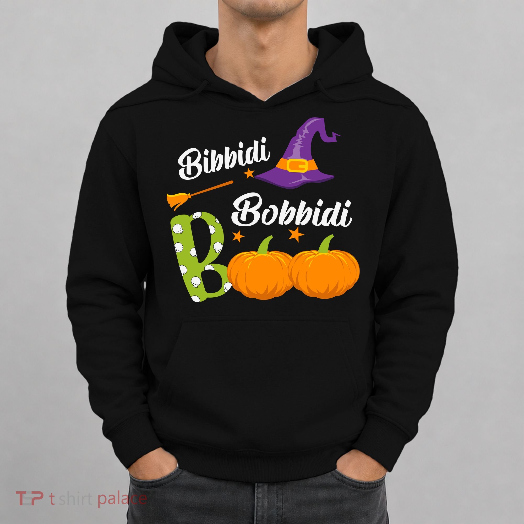 Funny Halloween Bibbidi Bobbidi Boo Halloween Day Hoodie