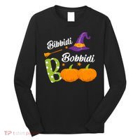 Funny Halloween Bibbidi Bobbidi Boo Halloween Day Long Sleeve Shirt thumb 0