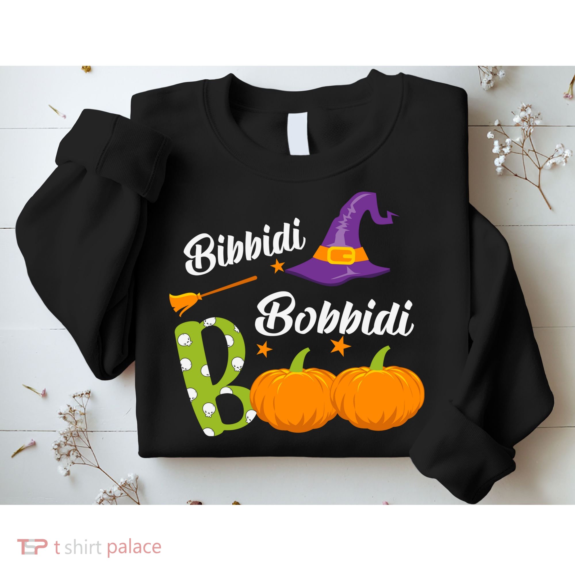 Funny Halloween Bibbidi Bobbidi Boo Halloween Day Sweatshirt
