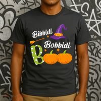 Funny Halloween Bibbidi Bobbidi Boo Halloween Day T-Shirt thumb 3