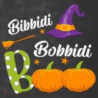 Funny Halloween Bibbidi Bobbidi Boo Halloween Day T-Shirt thumb 5
