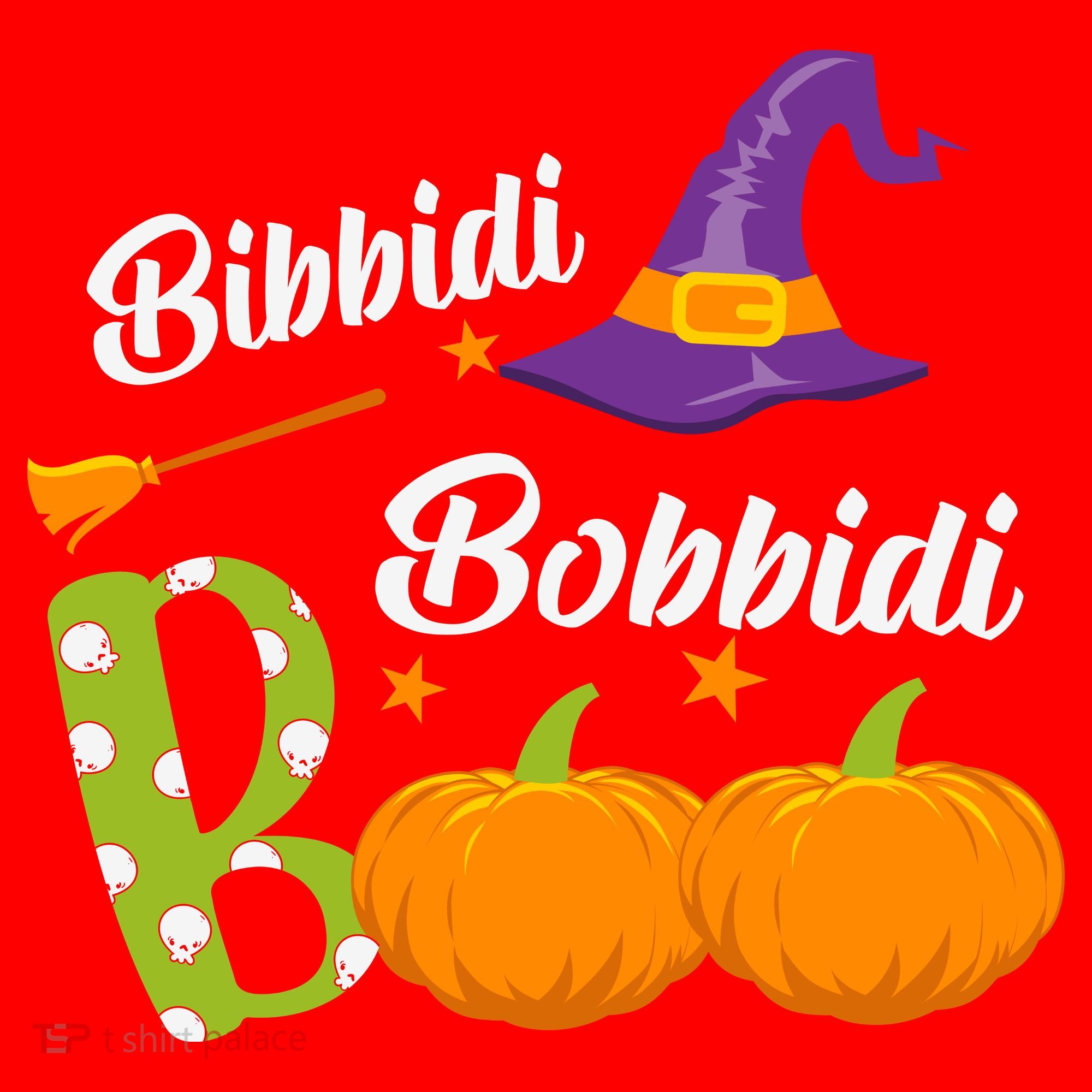 Funny Halloween Bibbidi Bobbidi Boo Halloween Day Santa Hat