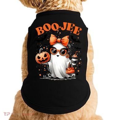 Funny Halloween Boojee Cute Ghost Doggie Tank