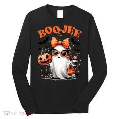 Funny Halloween Boojee Cute Ghost Long Sleeve Shirt