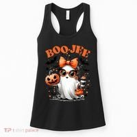 Funny Halloween Boojee Cute Ghost Women's Tank Top thumb 0