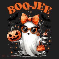 Funny Halloween Boojee Cute Ghost Hat thumb 2