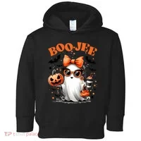 Funny Halloween Boojee Cute Ghost Toddler Hoodie thumb 0
